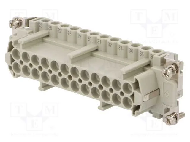 Conector: HDC, f&ecirc;mea, CNE, PIN: 24, 24+PE, tamanh.