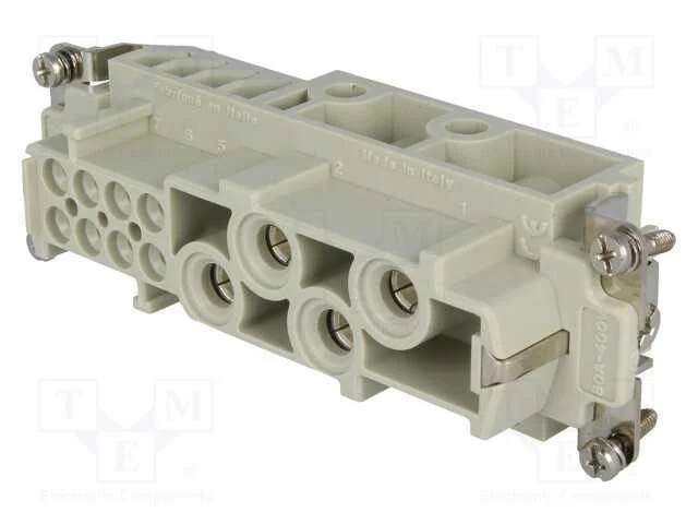 Conector: HDC, f&ecirc;mea, CX, PIN: 12(4+8), tamanho 1.
