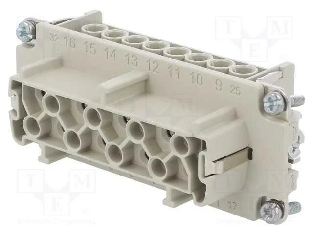 Conector: HDC, inserto de contatos, f&ecirc;mea, EPIC H.
