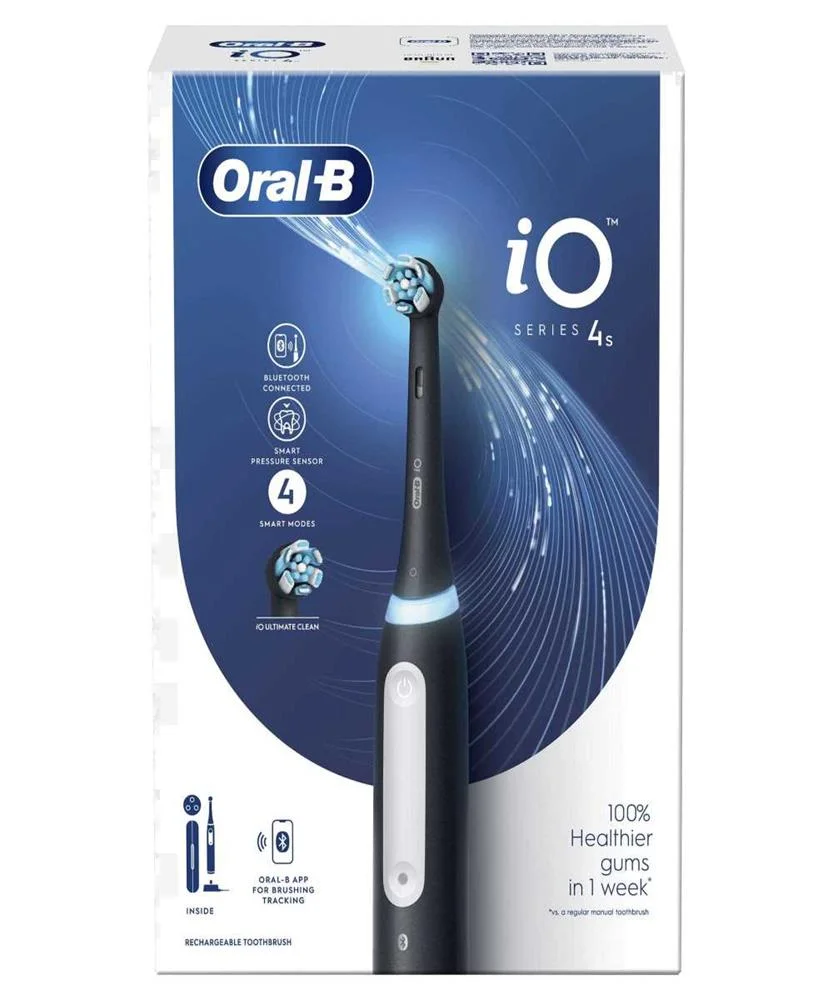 Escova El&eacute;trica Oral-B iO4s preto