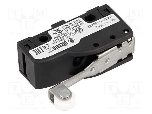Microinterruptor Snap Action, com Alavanca (Com Rolo), Spdt