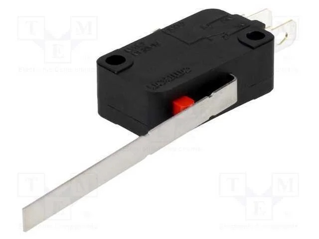 Microinterruptor Snap Action, com Alavanca, Spdt, 5a/250vac