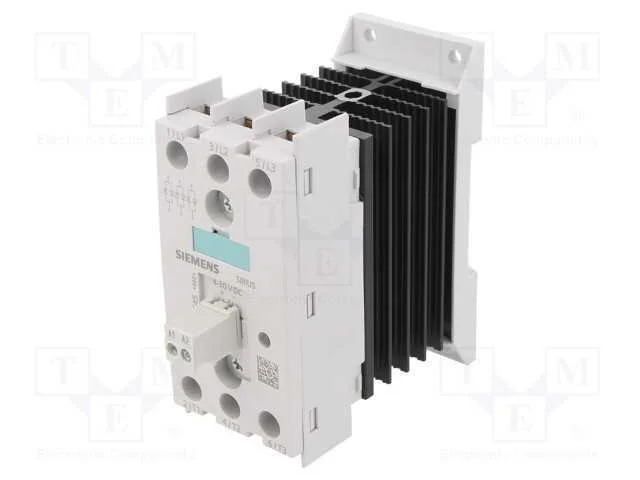 Rel&eacute;: Semicondutores, 10a, Ucom: 48&divide;600vac, 3-F&aacute;sico, S&eacute;rie: 3rf24