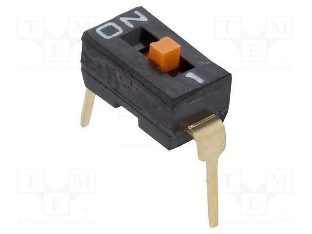 Interruptor: DIP-SWITCH, Quantidade de sec&ccedil;&otilde;es: 1.