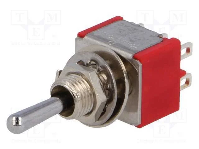 Interruptor: de Alavanca, Pos: 3, Dp3t, (On)-Off-(On), 2a/250vac