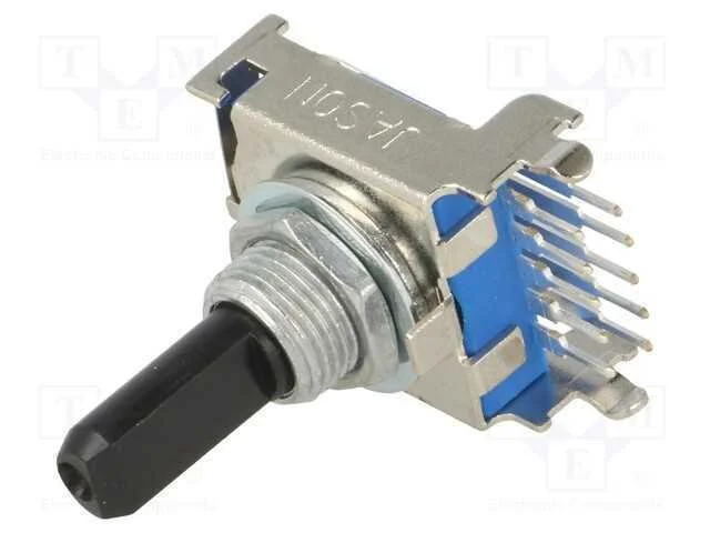 Interruptor: girat&oacute;rio, Pos: 6, 0,3A/16VDC, 30, -.