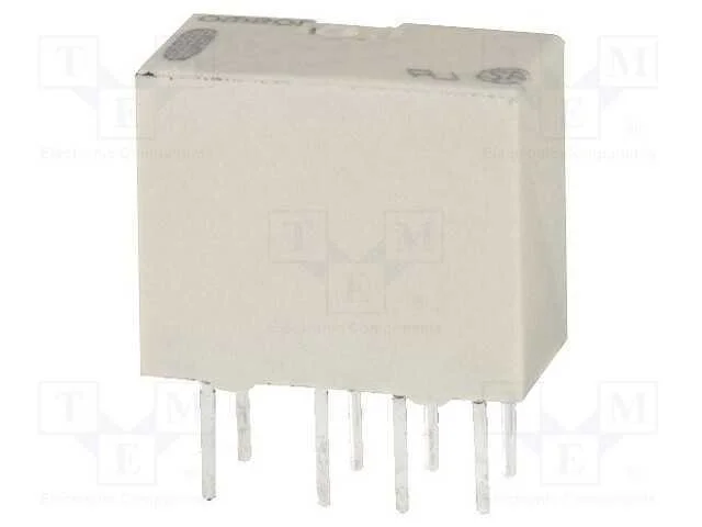 Rel&eacute;: Eletromagn&eacute;tico, Dpdt, Ubobina : 5vdc, Icontactos Max: 1a