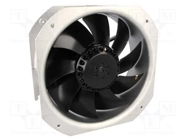 Ventilador: AC, transversal, 230VAC, 225x225x80mm.