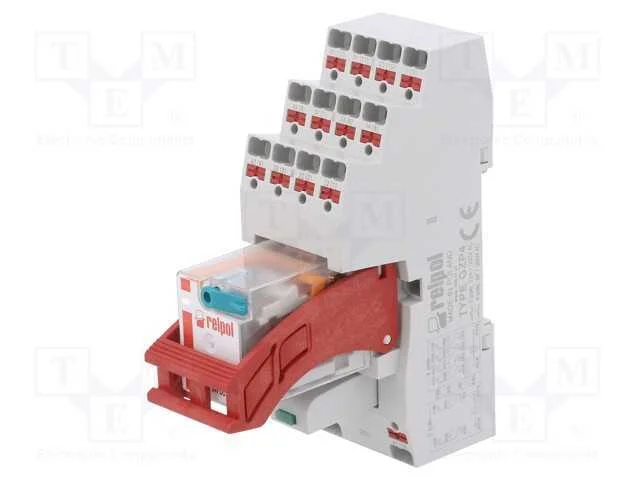 Rel&eacute;: de Interface, 4pdt, Ubobina : 24vdc, 6a, 6a/250vac, 6a/24vdc
