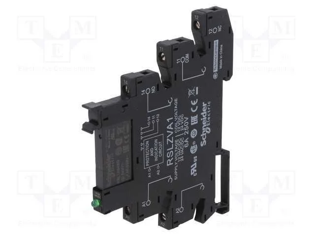 Rel&eacute;: de Interface, Spdt, Ubobina : 24vdc, Ubobina: 24vac, 6a