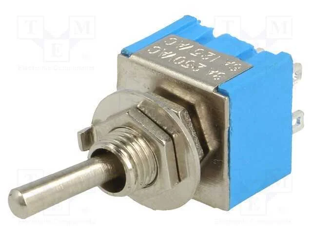 Interruptor: de Alavanca, Pos: 2, Dpdt, On-On, 3a/250vac, -25&divide;85c