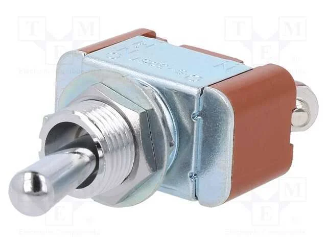 Interruptor: de Alavanca, Pos: 2, Spdt, On-(Off), 15a/125vac
