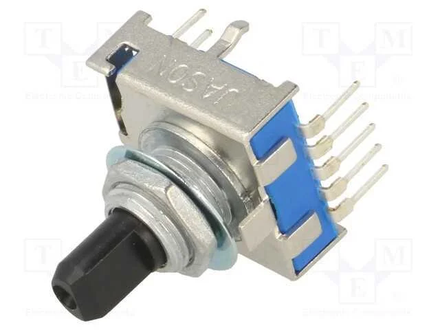 Interruptor: Girat&oacute;rio, Pos: 4, 0,3a/16vdc, 30, -20&divide;70c, Mat: A&ccedil;o