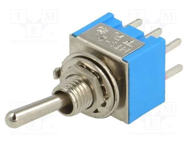 Interruptor: de Alavanca, Pos: 2, Dpdt, On-On, 3a/250vac, -25&divide;85c