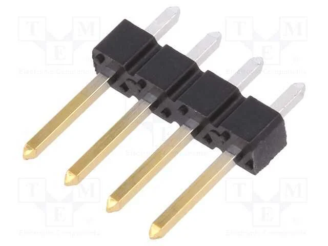 Barra de Pinos, Pinos, Bergstik Ii, Macho, Pin: 4, Simples, 2,54mm