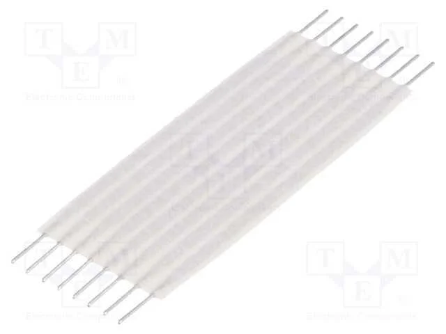 Conector: Jumper Flex&iacute;vel, Raster Fita: 1,27mm, L: 25,4mm, Retos