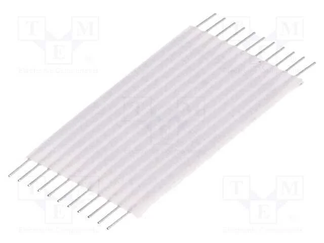 Conector: Jumper Flex&iacute;vel, Raster Fita: 1,27mm, L: 25,4mm, Retos