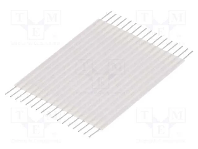 Conector: Jumper Flex&iacute;vel, Raster Fita: 1,27mm, L: 25,4mm, Retos