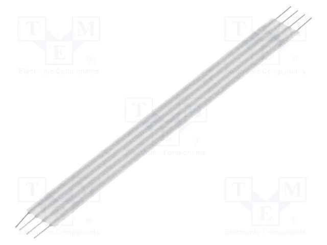 Conector: Jumper Flex&iacute;vel, Raster Fita: 1,27mm, L: 50,8mm, Retos