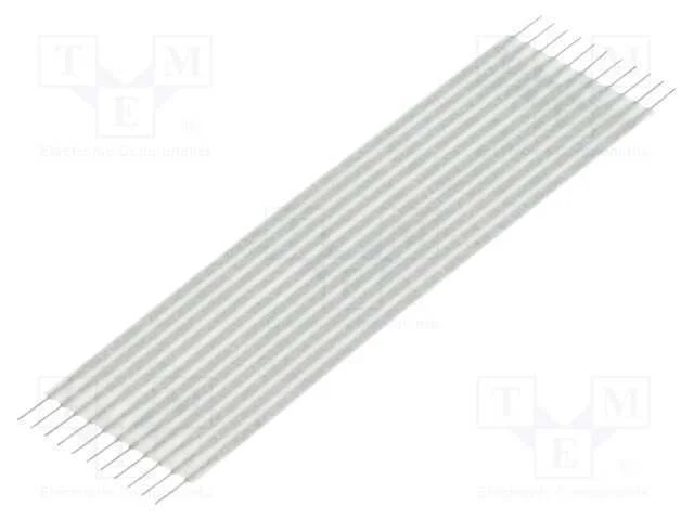 Conector: Jumper Flex&iacute;vel, Raster Fita: 1,27mm, L: 50,8mm, Retos