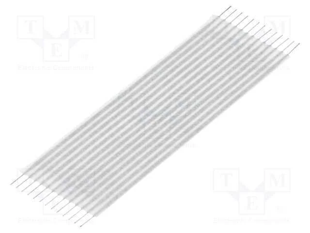 Conector: Jumper Flex&iacute;vel, Raster Fita: 1,27mm, L: 50,8mm, Retos