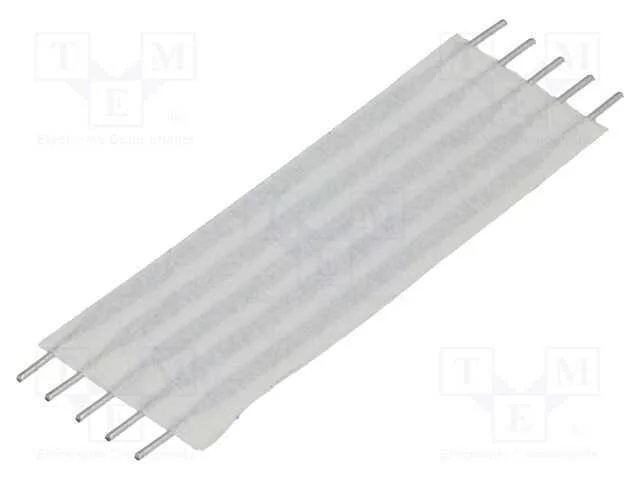 Conector: Jumper Flex&iacute;vel, Raster Fita: 2,54mm, L: 38,1mm, Retos