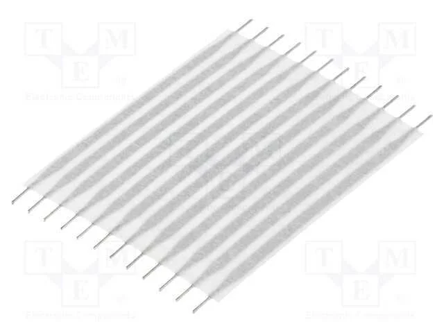 Conector: Jumper Flex&iacute;vel, Raster Fita: 2,54mm, L: 38,1mm, Retos