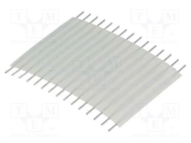 Conector: Jumper Flex&iacute;vel, Raster Fita: 2,54mm, L: 25,4mm, Retos