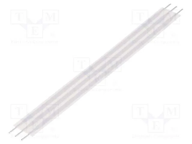 Conector: Jumper Flex&iacute;vel, Raster Fita: 2,54mm, L: 76,2mm, Retos