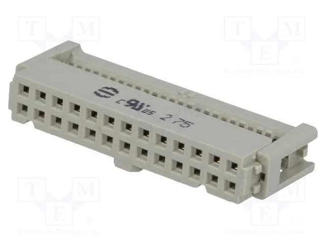 Ficha, Idc, F&ecirc;mea, Pin: 26, para Fita, 1,27mm, R. Contatos: 2,54mm