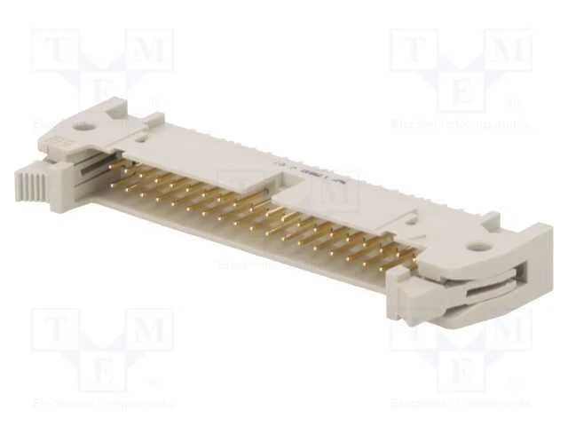 Tomada, Idc, Macho, Pin: 40, Simples, com Ejetor, Tht, 2,54mm, Sek