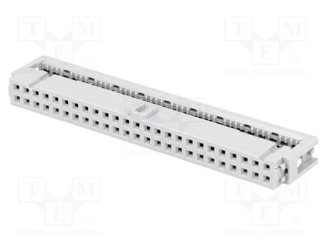 Ficha, Idc, F&ecirc;mea, Pin: 50, para Fita, 1,27mm, R. Contatos: 2,54mm