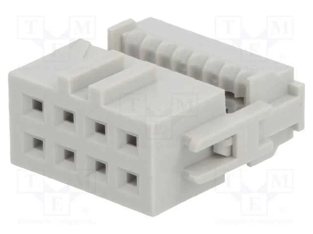 Ficha, Idc, F&ecirc;mea, Pin: 8, Sem Press&atilde;o de Cabo, Idc, para Fita, Fci
