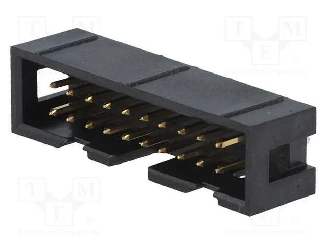 Tomada, Idc, Macho, Pin: 20, Simples, Tht, 2,54mm, Sistema: 2x10
