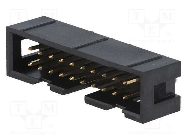 Tomada, Idc, Macho, Pin: 20, Simples, Tht, 2,54mm, Sistema: 2x10