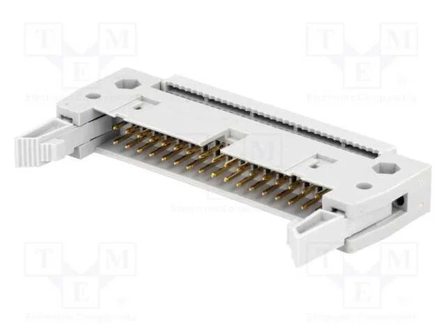 Ficha, Idc, Macho, Pin: 34, com Ejetor, Idc, para Fita, 1,27mm, 3a