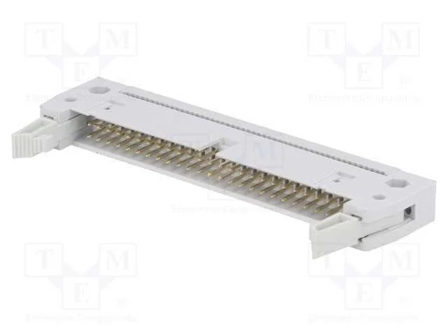 Ficha, Idc, Macho, Pin: 50, com Ejetor, Idc, para Fita, 1,27mm, 3a