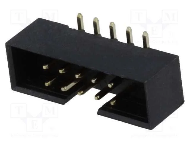 Tomada, Idc, Macho, Pin: 10, Verticais, Smt, Gold Flash, 2mm