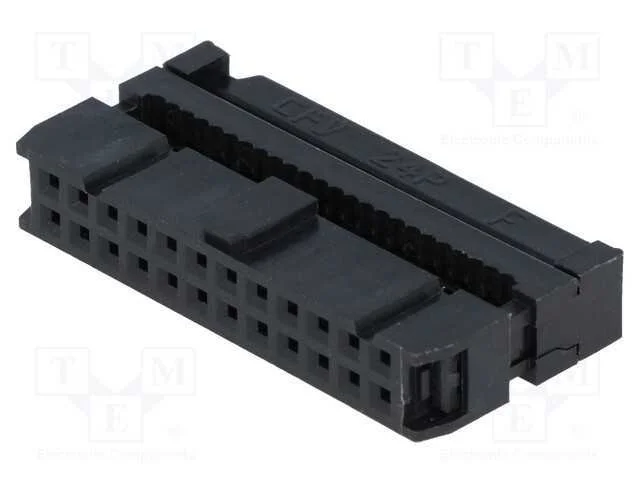 Ficha, Idc, F&ecirc;mea, Pin: 24, com Aperto de Cabo, Idc, para Fita
