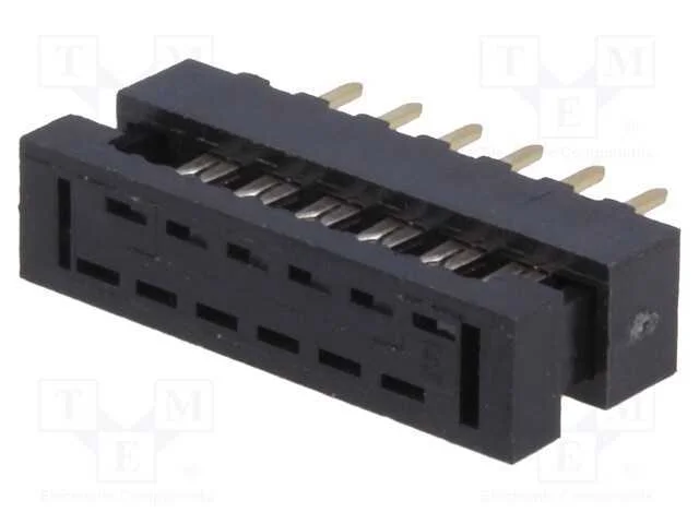 IDC de transi&ccedil;&atilde;o, PIN: 12, THT, para fita, 1mm, R.