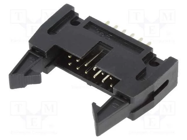 Tomada, Idc, Macho, Pin: 12, Simples, Polarizados,Com Ejetor, Tht