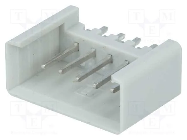 Tomada, Idc, Macho, Pin: 5, Simples, Tht, Estanhado, 2,54mm, P1300