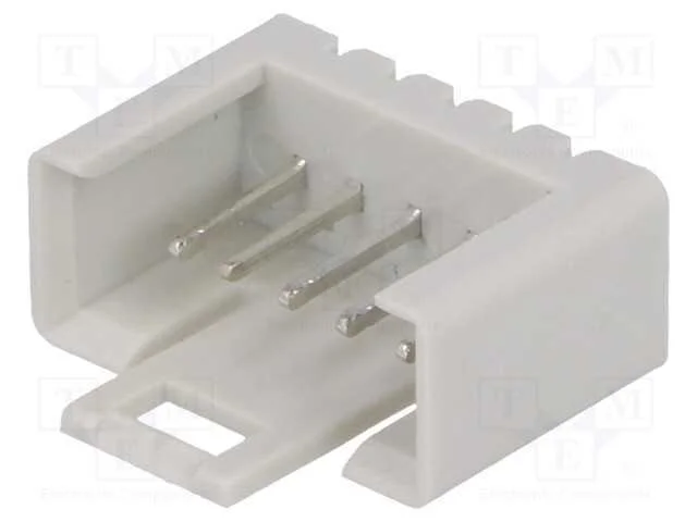 Tomada, Idc, Macho, Pin: 5, Simples, Tht, Estanhado, 2,54mm, Pz1300