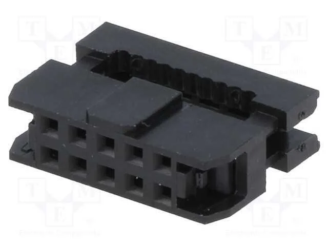 Ficha, Idc, F&ecirc;mea, Pin: 10, Sem Press&atilde;o de Cabo, Idc, para Fita, 1mm