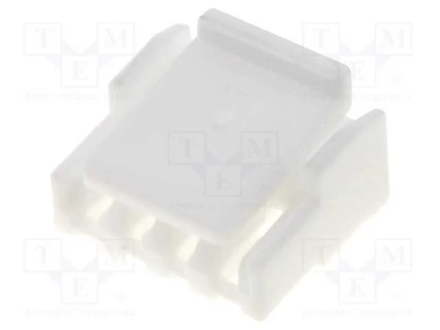 Ficha, fio-placa, f&ecirc;mea, GH, 1,25mm, PIN: 4, sem .