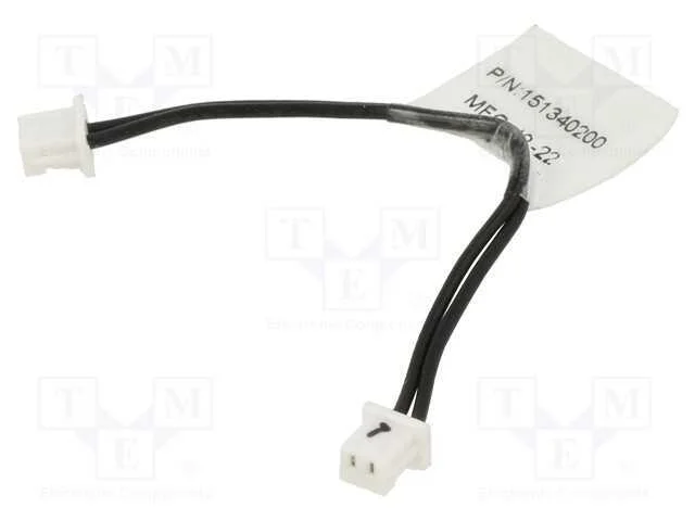 Ficha, Fio-Placa, F&ecirc;mea X2, Picoblade, Pin: 2, com Cabos, Fios
