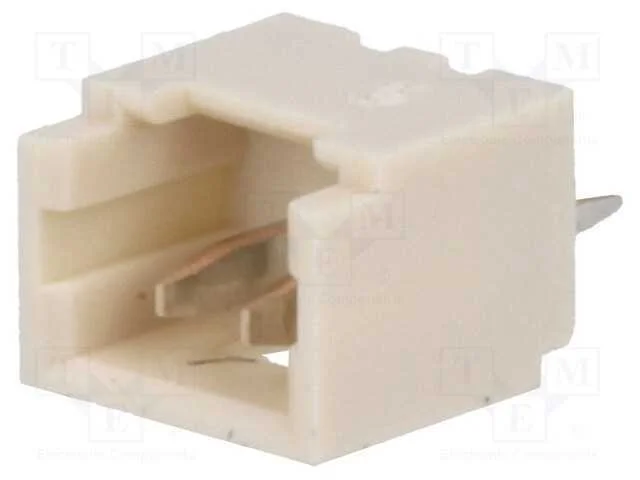 Tomada, Fio-Placa, Macho, Picoblade, 1,25mm, Pin: 2, Tht, 1a, 125v