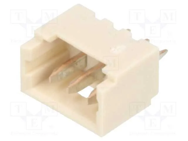 Tomada, Fio-Placa, Macho, Picoblade, 1,25mm, Pin: 3, Tht, 1a, 125v