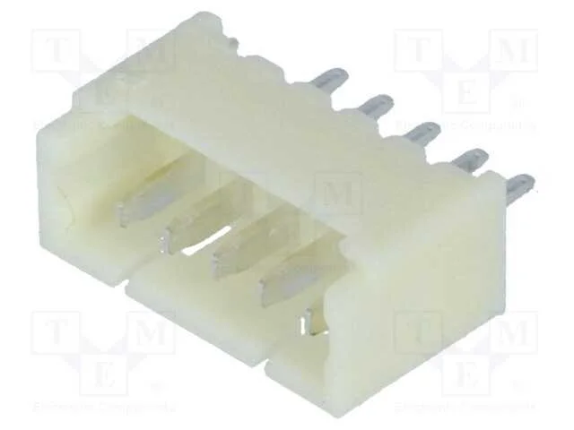 Tomada, Fio-Placa, Macho, 1,25mm, Pin: 5, Tht, 125v, 1a, Estanhado