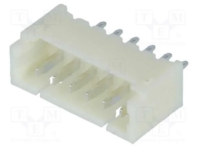 Tomada, Fio-Placa, Macho, 1,25mm, Pin: 6, Tht, 125v, 1a, Estanhado